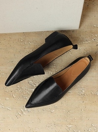 Shallow Pointed Flat Shoes_BDHL7074