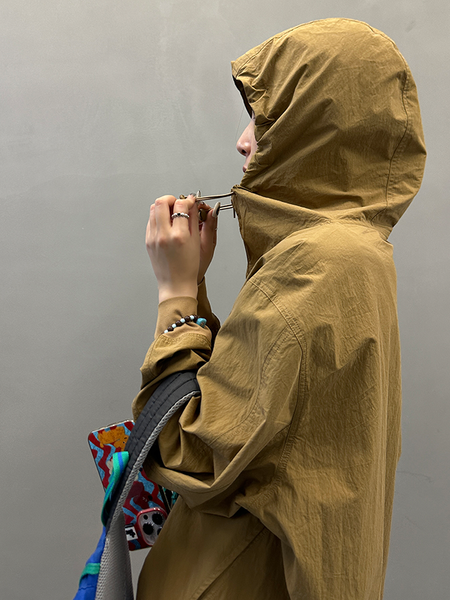 Hooded Loose Small Jacket_BDHL7166