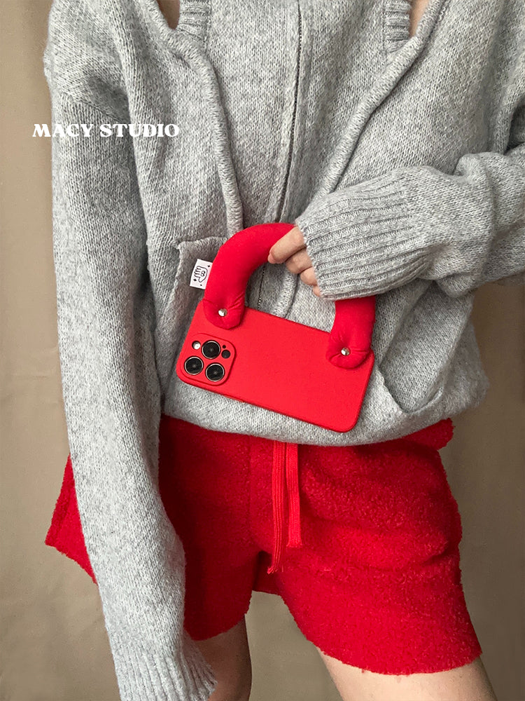 【iPhone17追加】Red Wristband iPhone Case_HL3268
