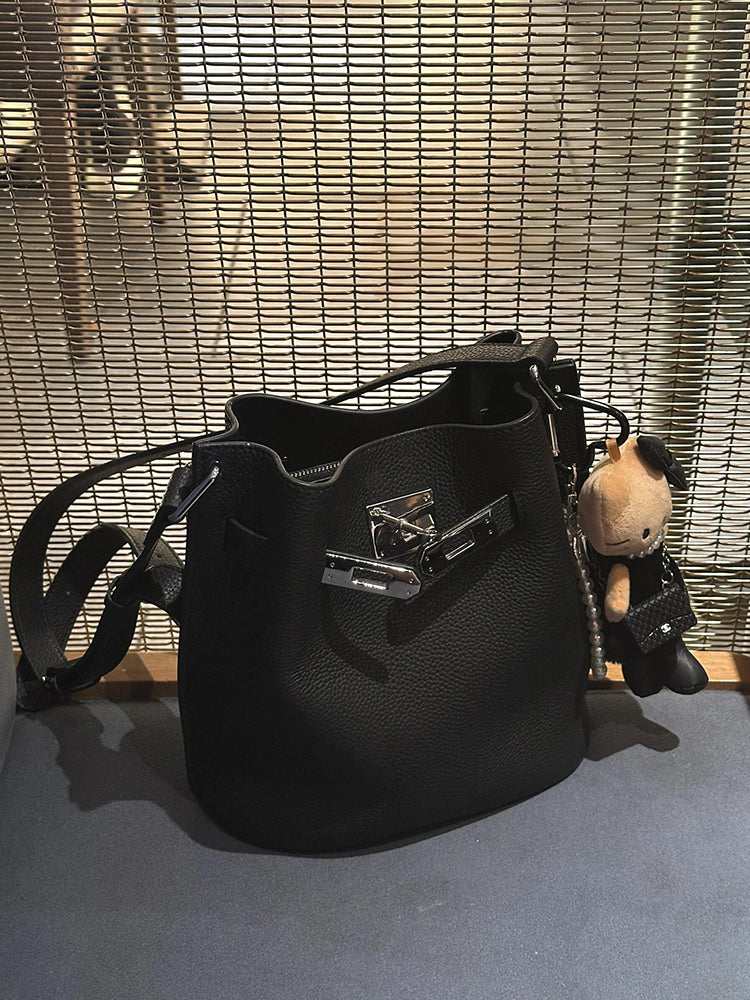 皮革水桶肩背包_BDHL7954