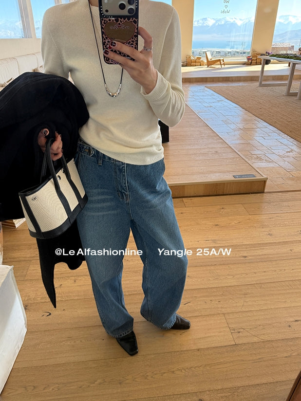 Relaxed-Fit Knit Tops_BDHL7922