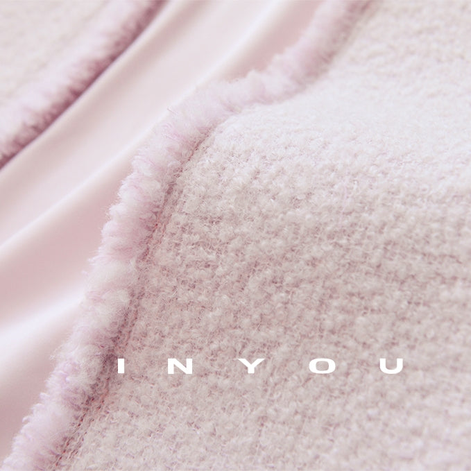 無領蓬鬆長外套_BDHL7909