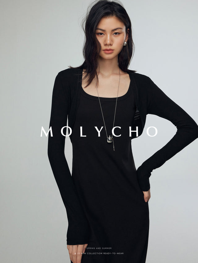 Black Short Cardigan_BDHL7392