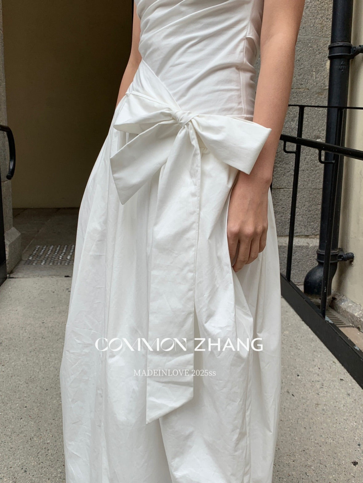 Ribbon A-Line Tube Top Dress_BDHL7565