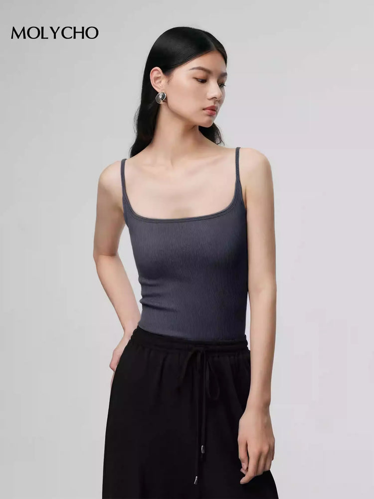 Slim-Fit Simple Camisole_BDHL7411