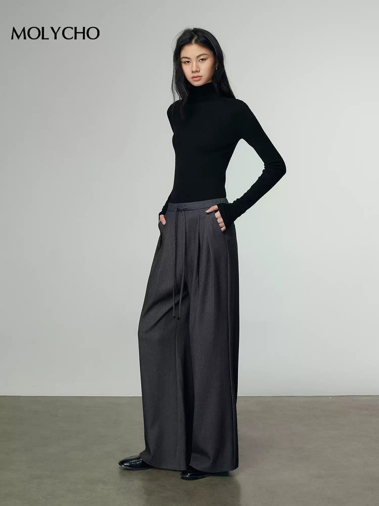 High-Waisted Drawstring Pants_BDHL6785