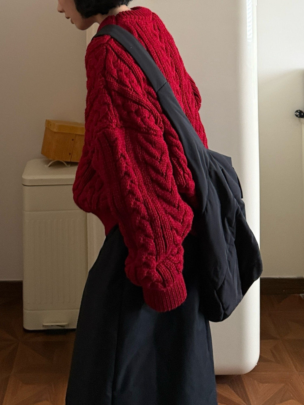 3D Cable Knit Sweater_BDHL8111