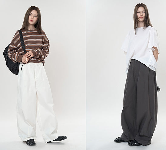 Loose-Fitting Wide Pants_BDHL7050