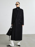 黑色寬鬆版型外套_BDHL8167