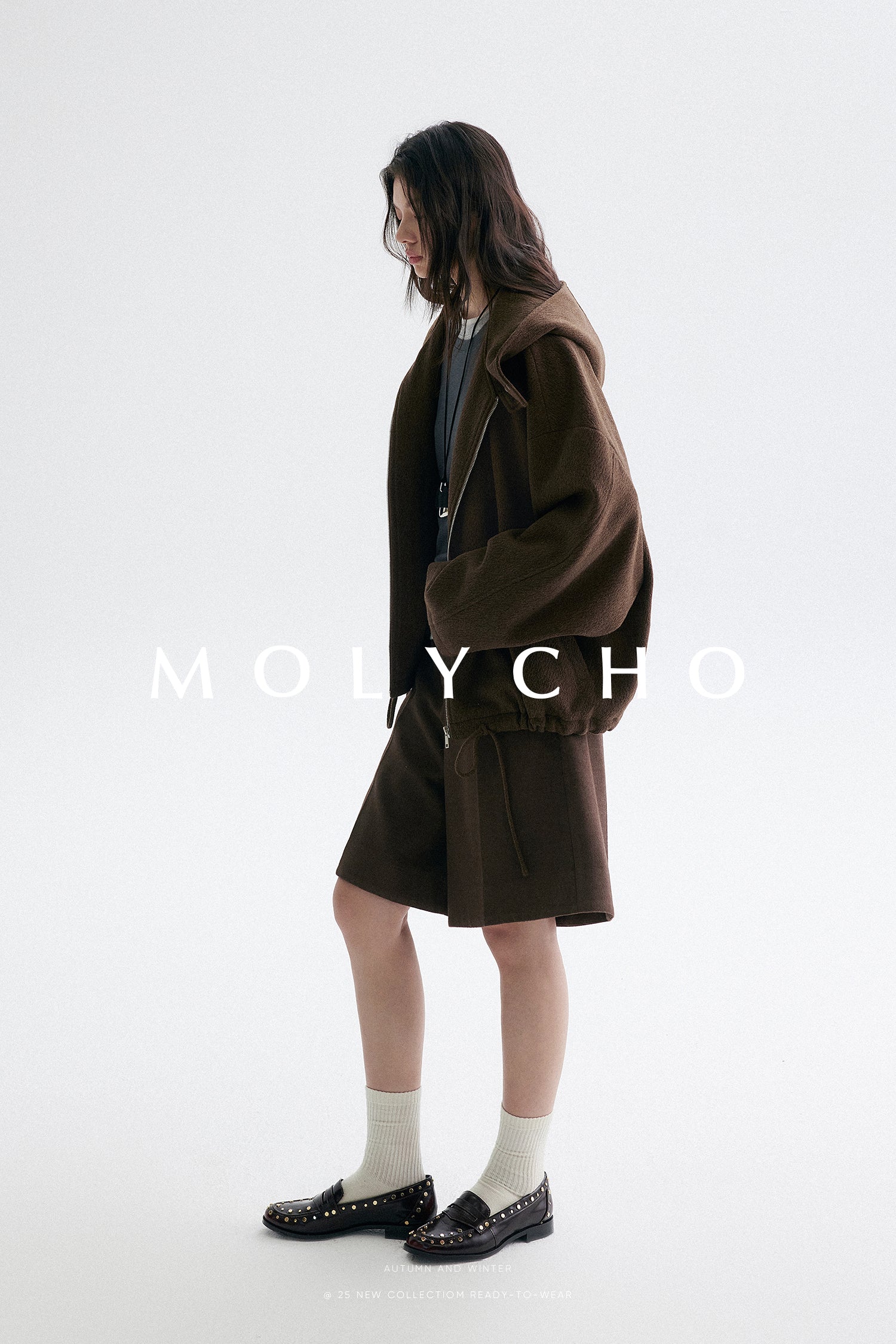 連帽拉鍊運動外套_BDHL7945