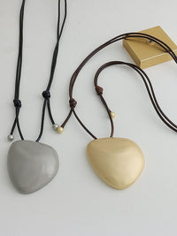 Geometric Pendant Necklace Or Pierced earrings_BDHL7443