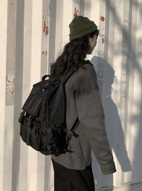 Large Capacity Black Backpack_BDHL6218