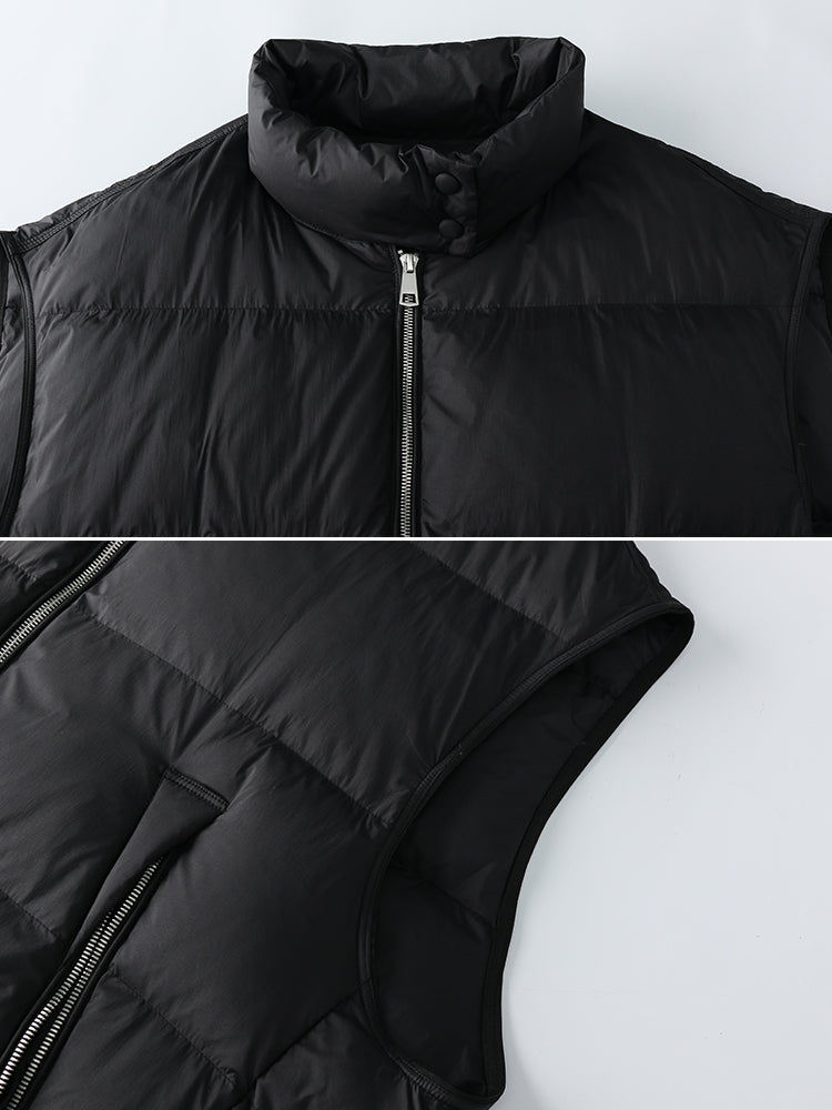 立領羽絨背心_BDHL7968