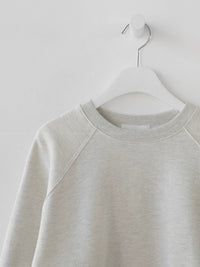 Thickened Short Grey Sweat Tops_BDHL6814