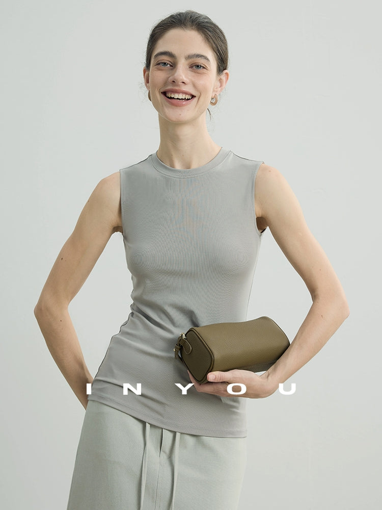 V-Neck Long-Sleeved Tops Or Sleeveless Tops_BDHL7719