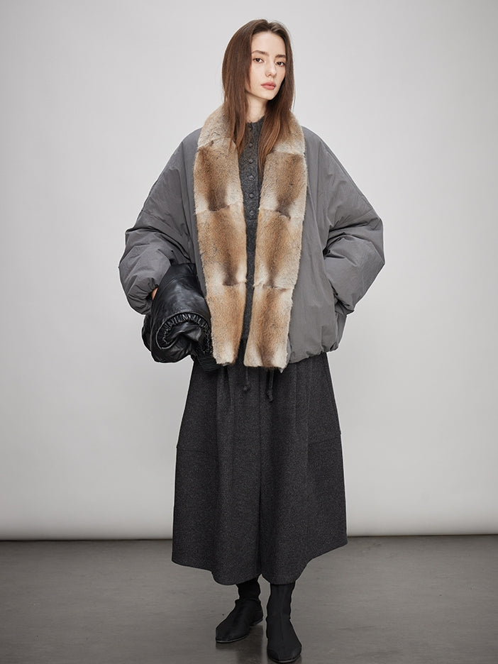 Drape Round Carrot Pants_BDHL7991