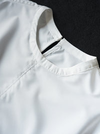 Round Hem Long Sleeved Shirt_BDHL7255