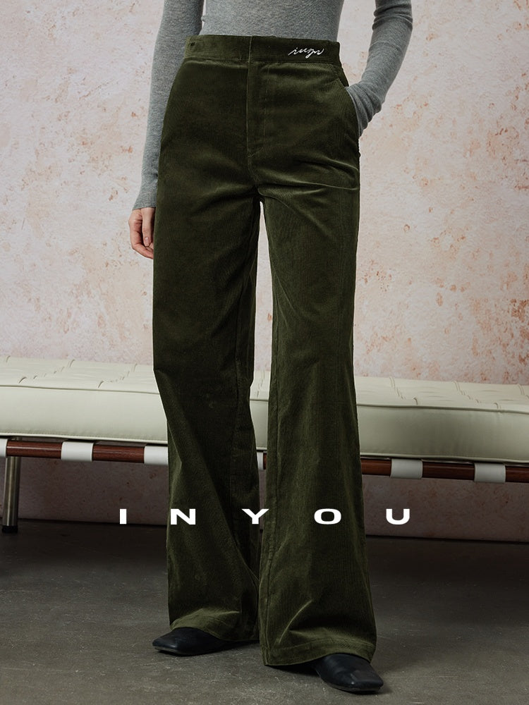 Corduroy Straight Wide Pants_BDHL6660