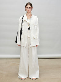 Stand-Up Collar Shirt Jacket_BDHL7278