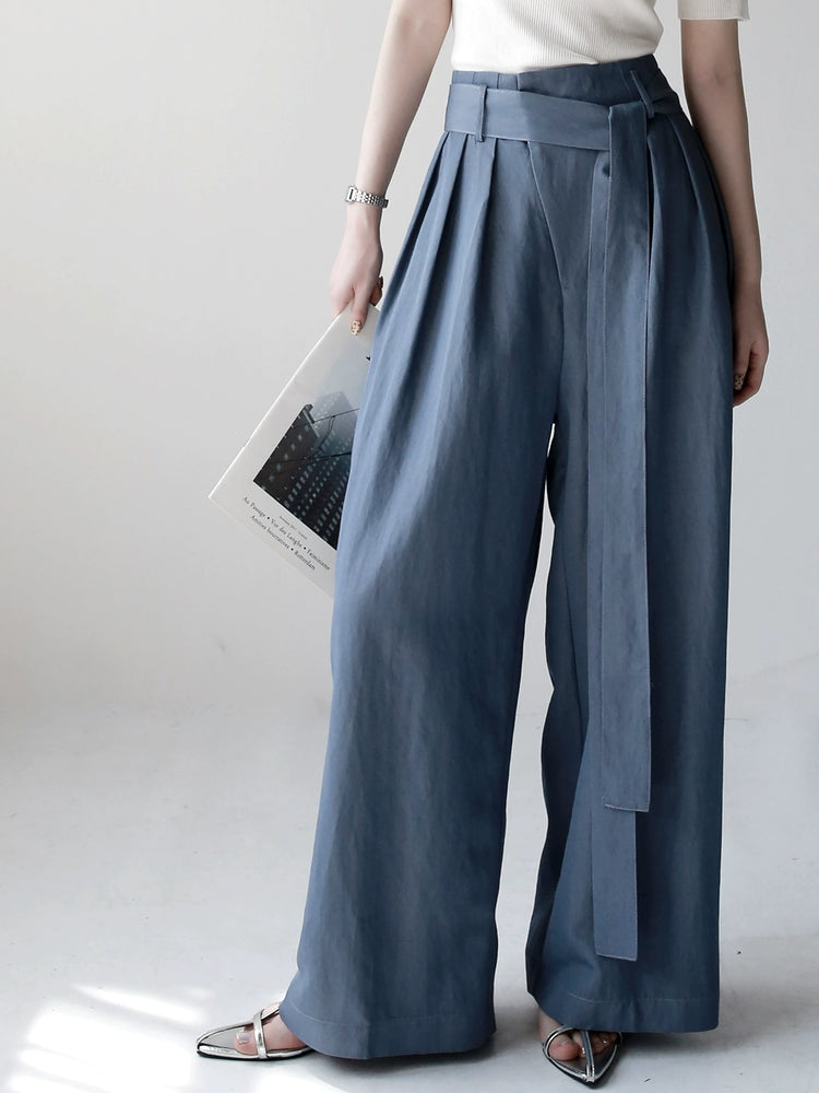 Spring Summer Loose Wide-Leg Trousers_BDHL7304