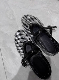 Mary Jane Mesh Flat Shoes_BDHL5448