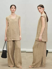 Sleeveless Top Or Straight Pants_BDHL7293