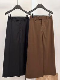 High-Waisted Slim A-Line Skirt_BDHL6455