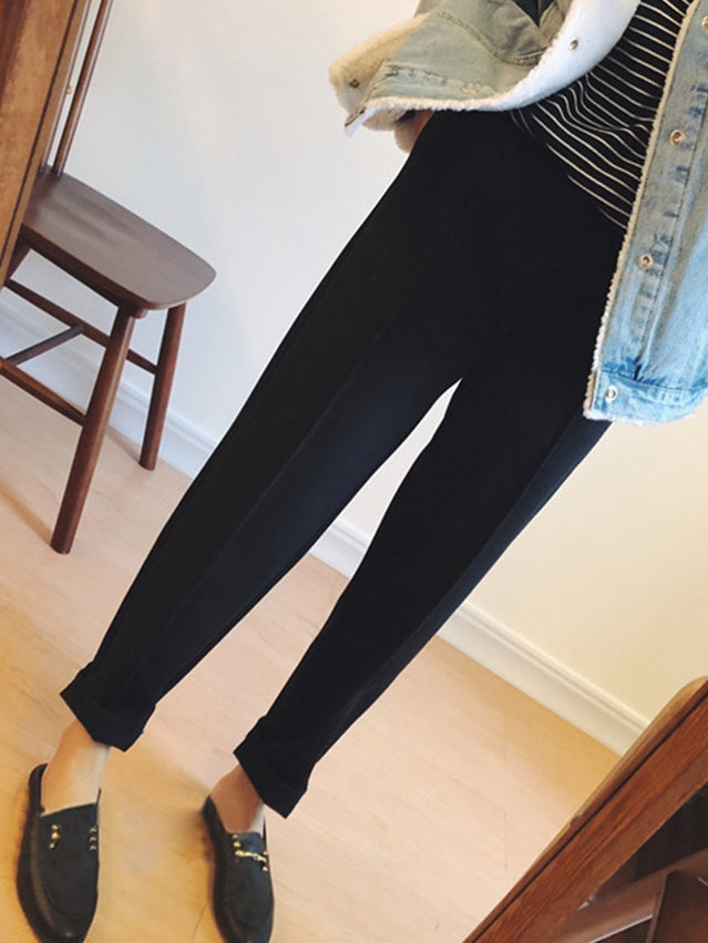 Tucked Cropped Harem Pants_BDHL7000