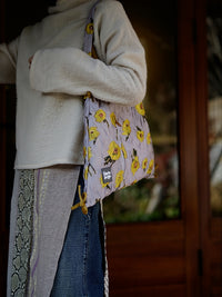 Floral Shoulder Basket Bag_BDHL7070