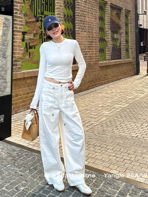 Slim-Fit Long-Sleeved T-Shirt_BDHL7841
