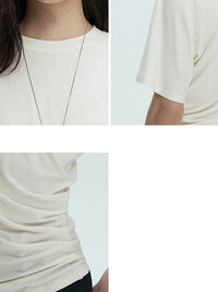 Waist-Slimming Short-Sleeved Tops_BDHL7388
