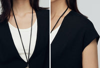 Deep V-Necks Knitted Vest_BDHL7242