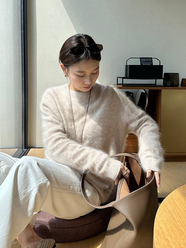 Slouchy Brushed Knit Tops_BDHL7846