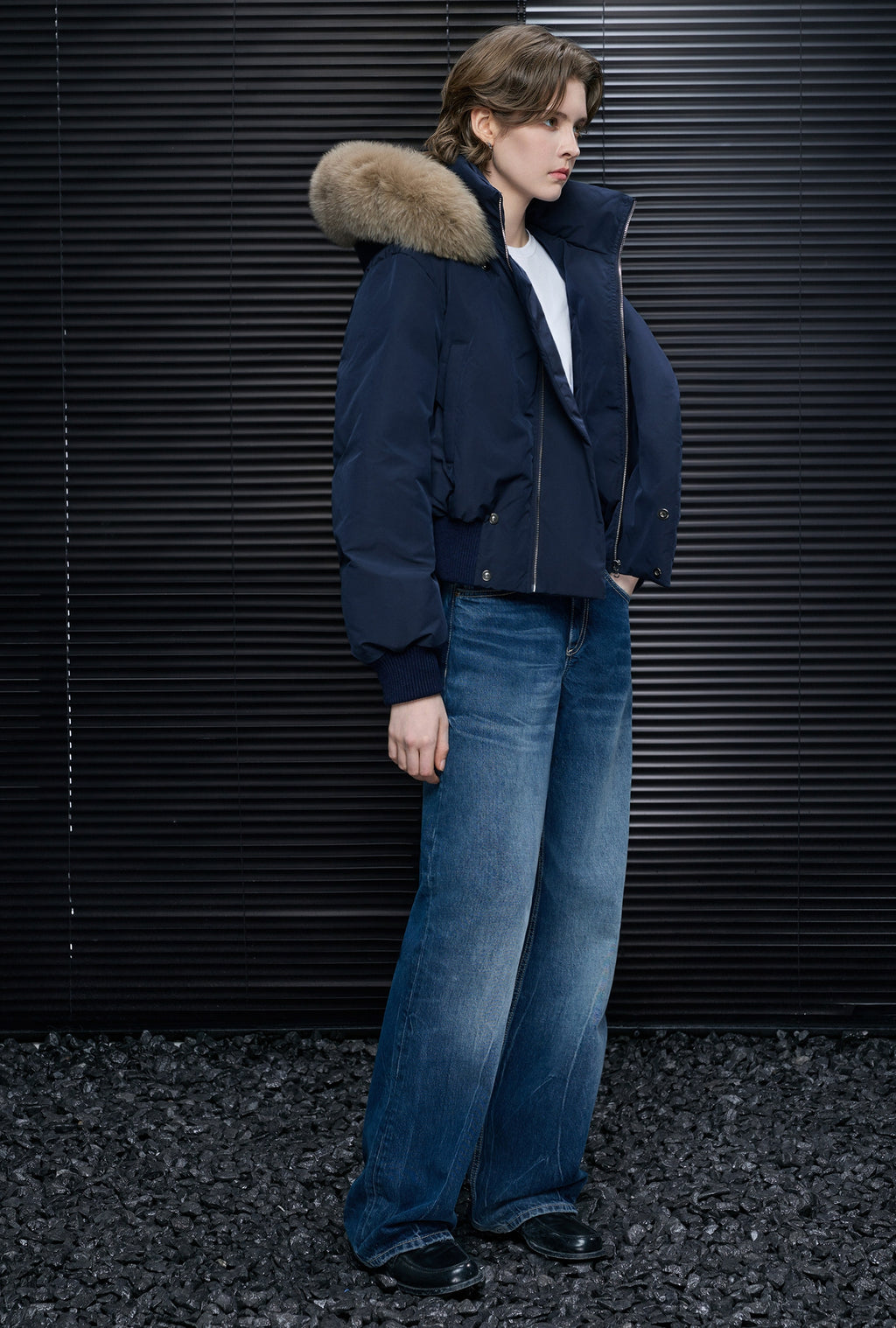 短連帽羽絨外套_BDHL8071