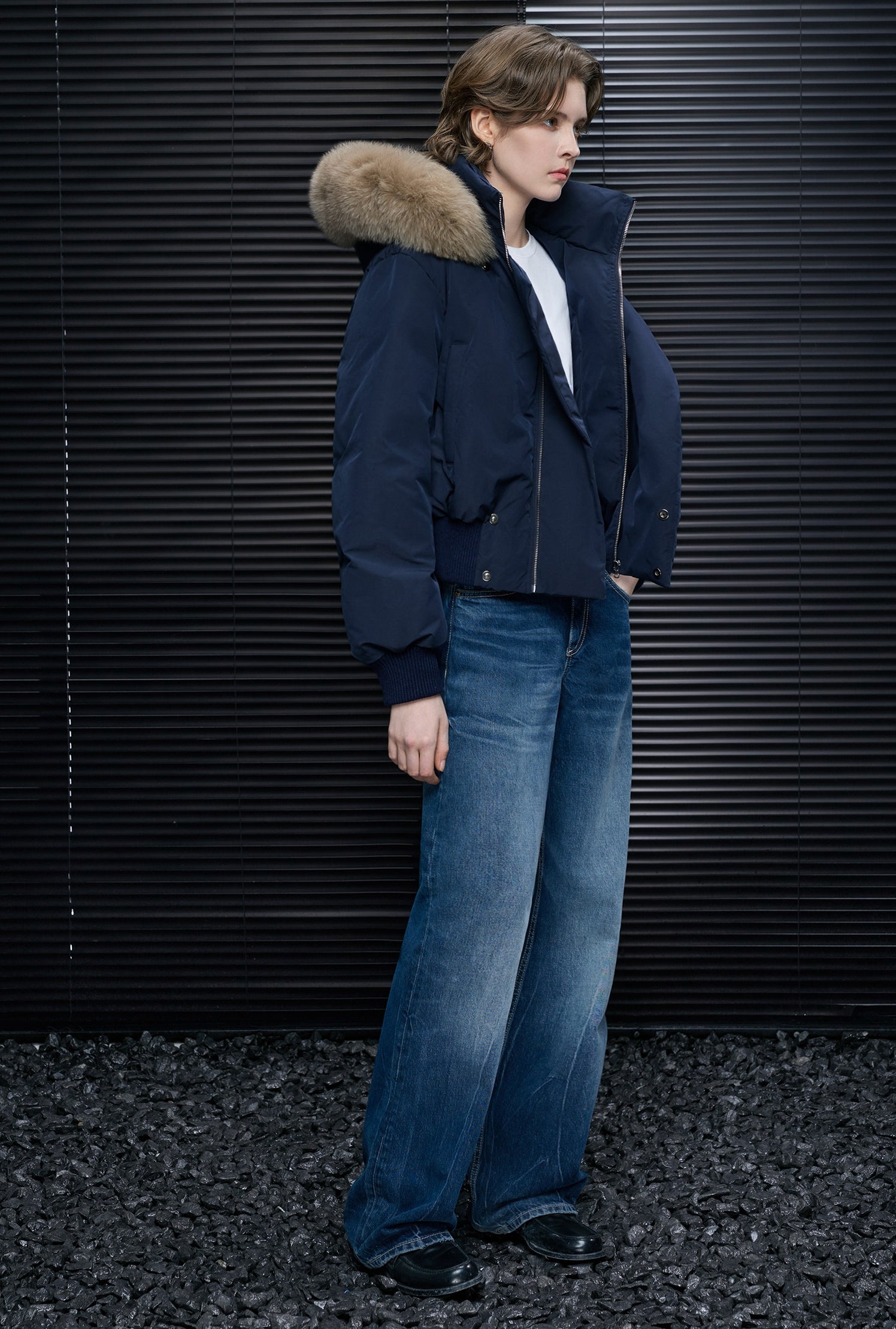 短連帽羽絨外套_BDHL8071