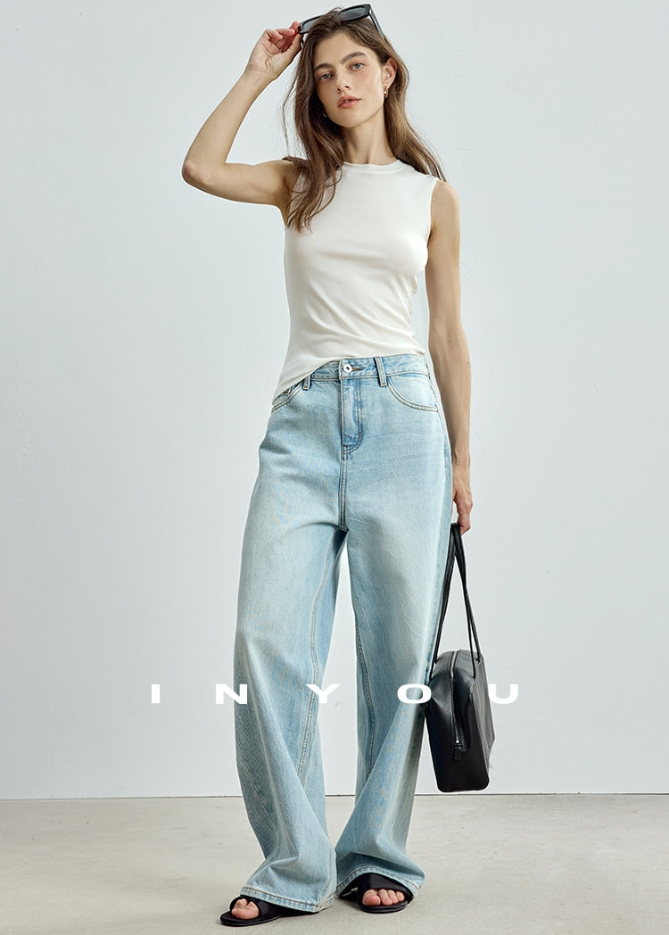 V-Neck Long-Sleeved Tops Or Sleeveless Tops_BDHL7719