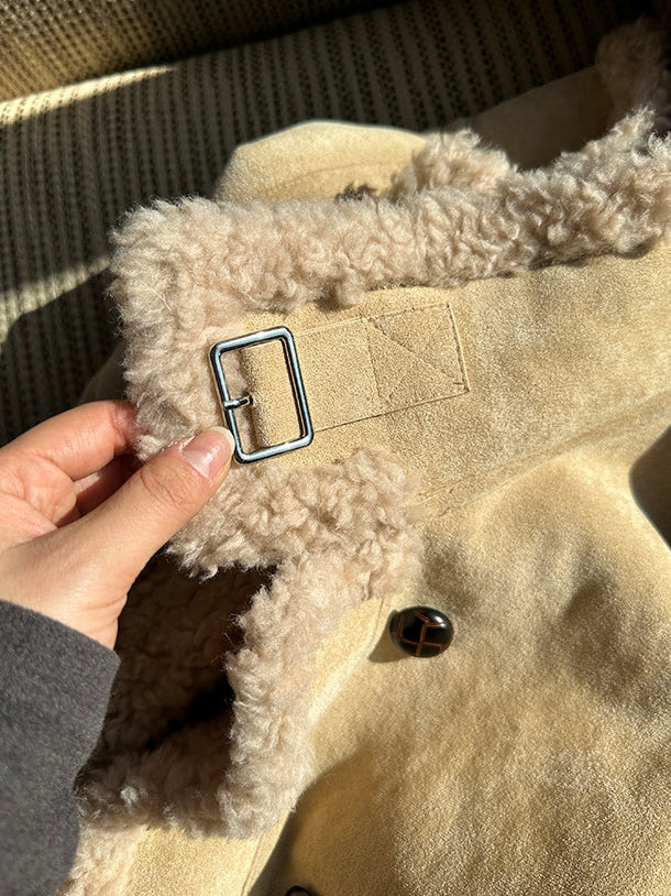 Stand-collar short-length jacket_BDHL8126