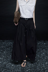 Cotton Wide-Leg Baggy Pants_BDHL7325