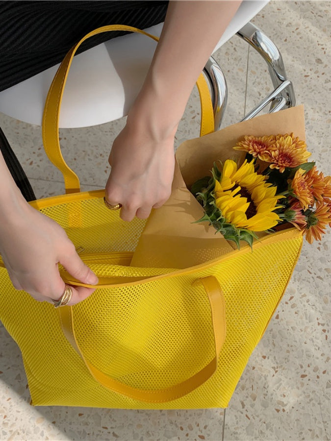 [Domestic shipping available] Big mesh tote_HL33108754
