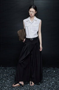 Cotton Wide-Leg Baggy Pants_BDHL7325