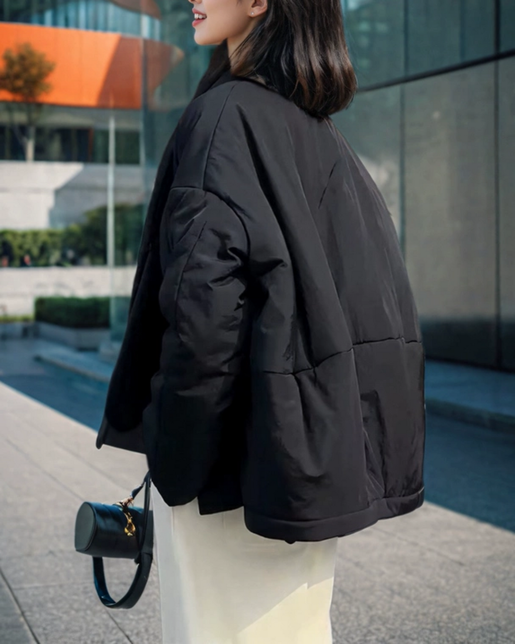 Black padded jacket_BDHL8030