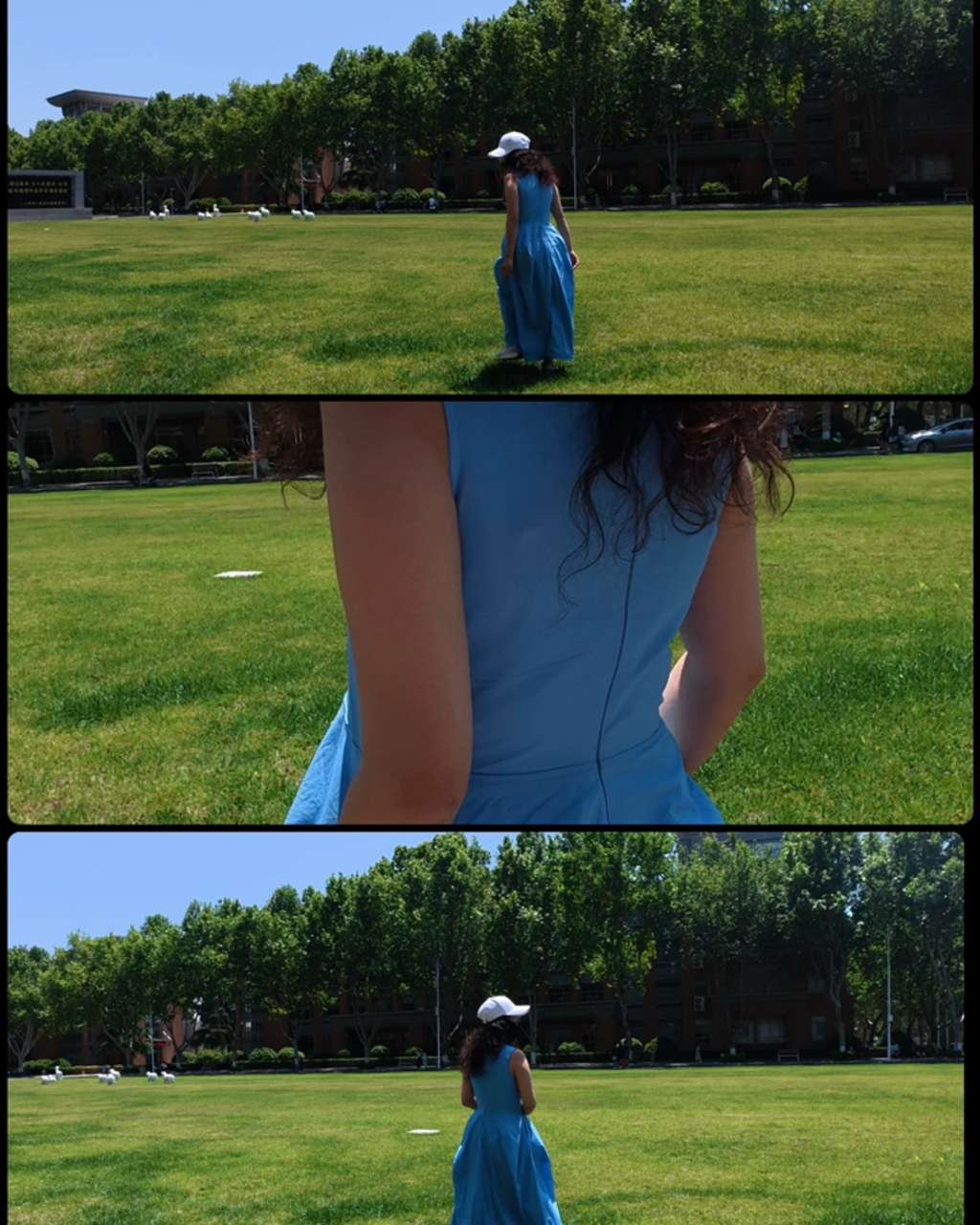 Sleeveless Blue Dress_BDHL7549