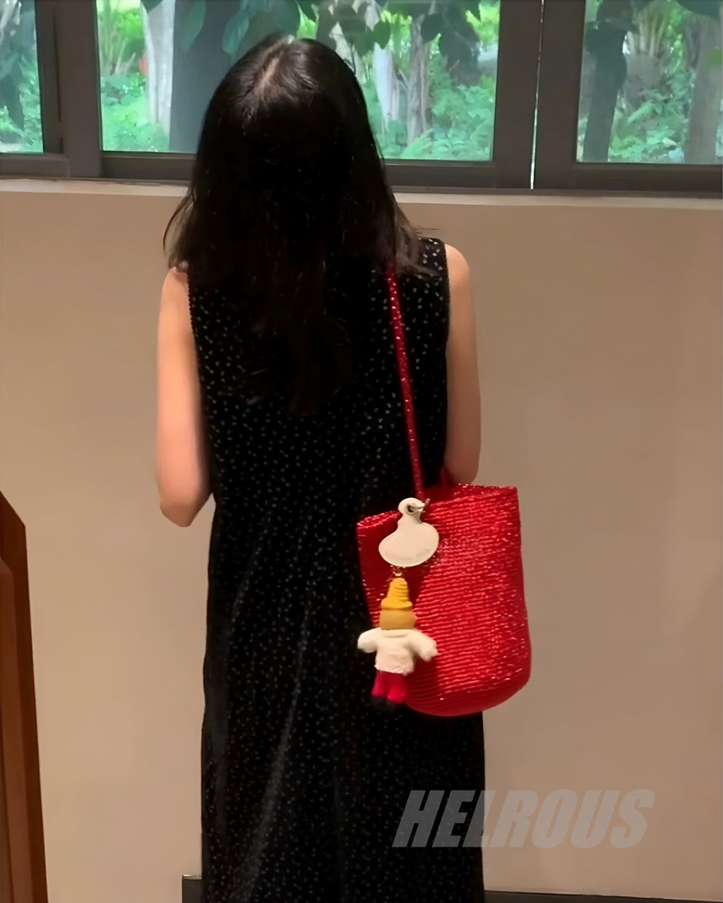 Woven Shoulder Bag_BDHL8383
