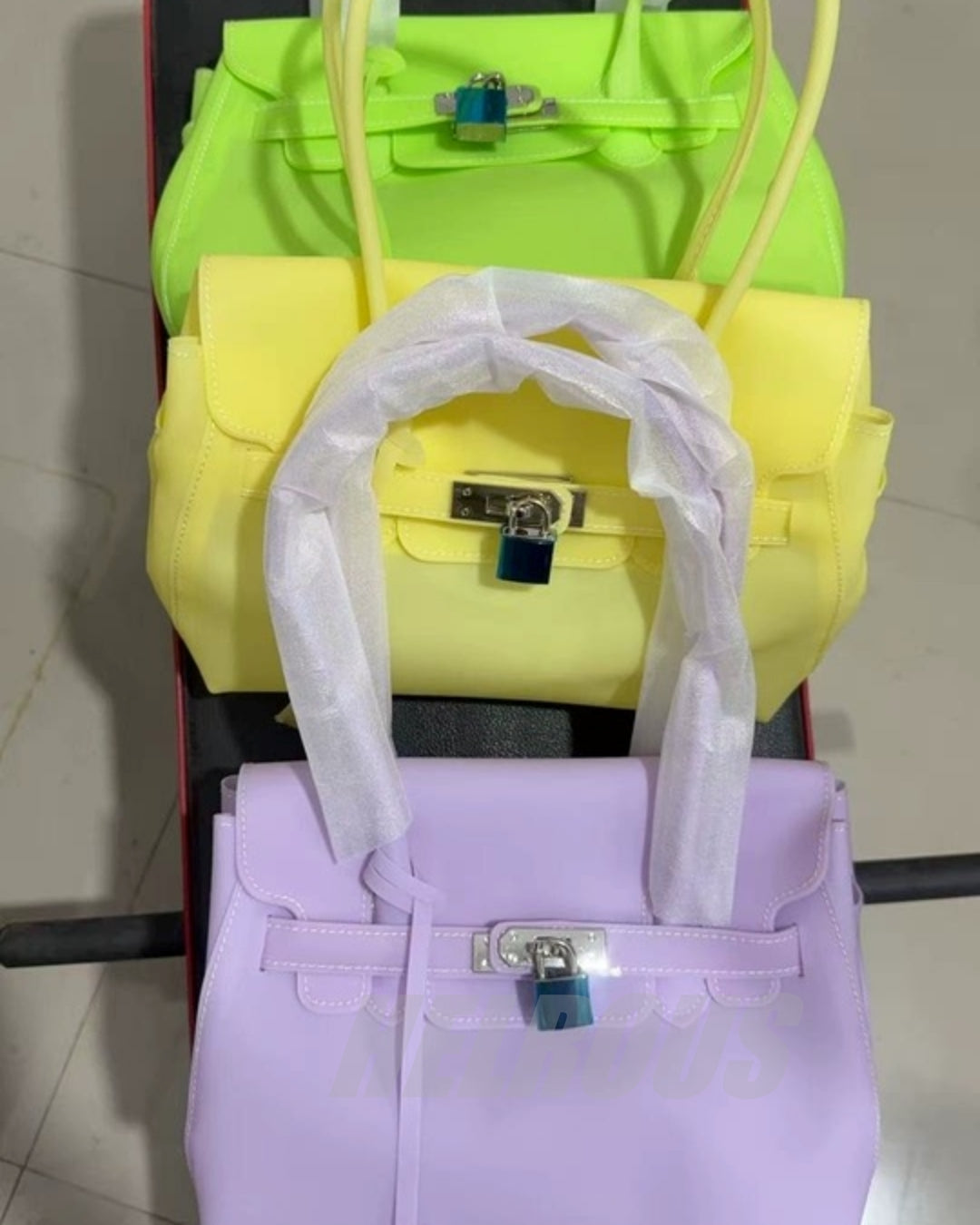 Small Jelly TPU Handbag_BDHL8306