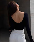Limited Stock, First Come First Served 【Immediate Delivery】Oversized Open-Front Collarless Top_LCHK/HL9564