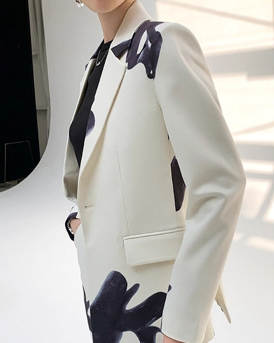 [Domestic Delivery Available] Ink Art Print Suit Set_90354897