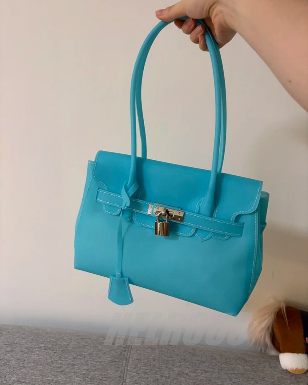 Small Jelly TPU Handbag_BDHL8306