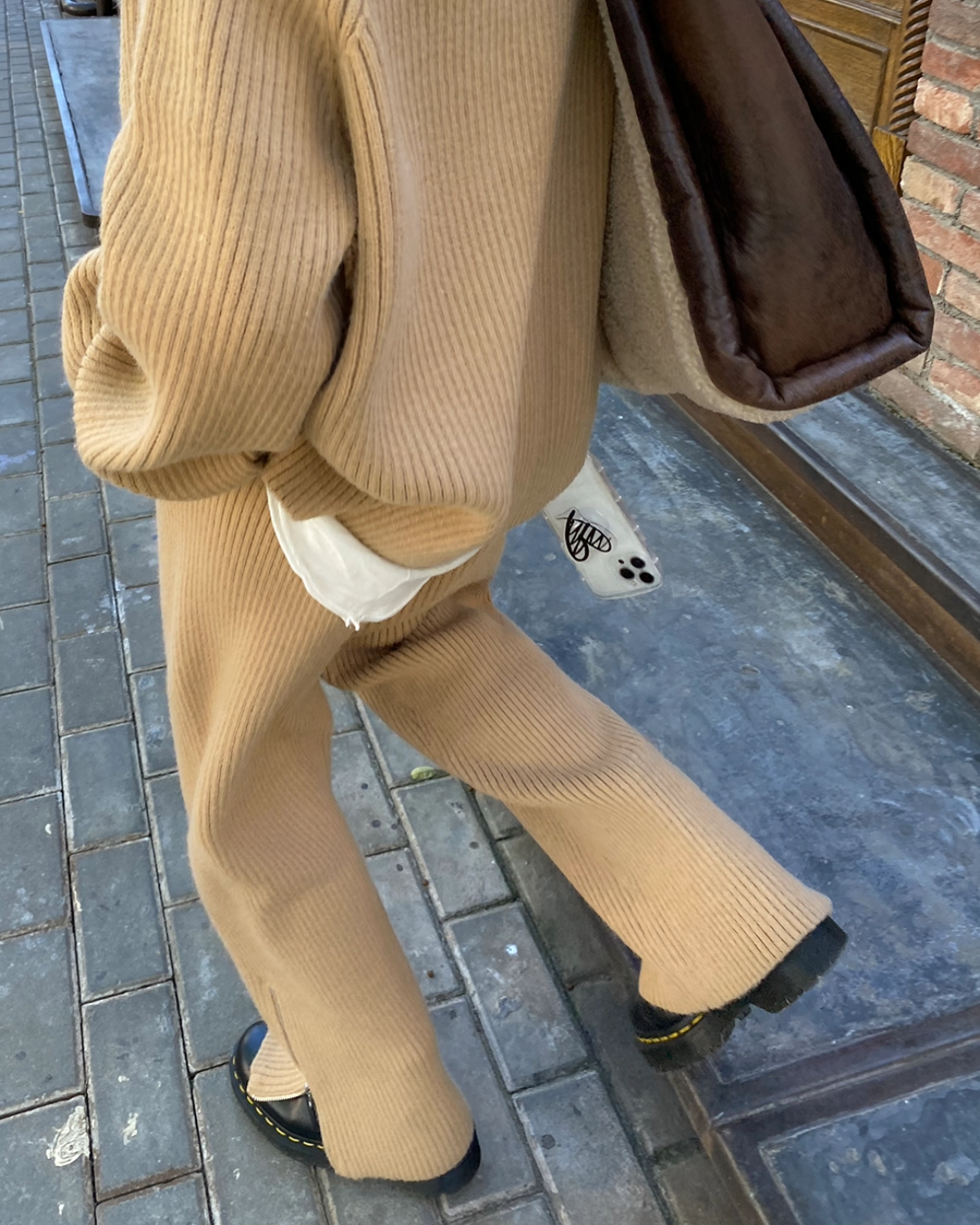 [In Stock/Only 1 Item] Urban Ribbed Knit Set_LCHK329