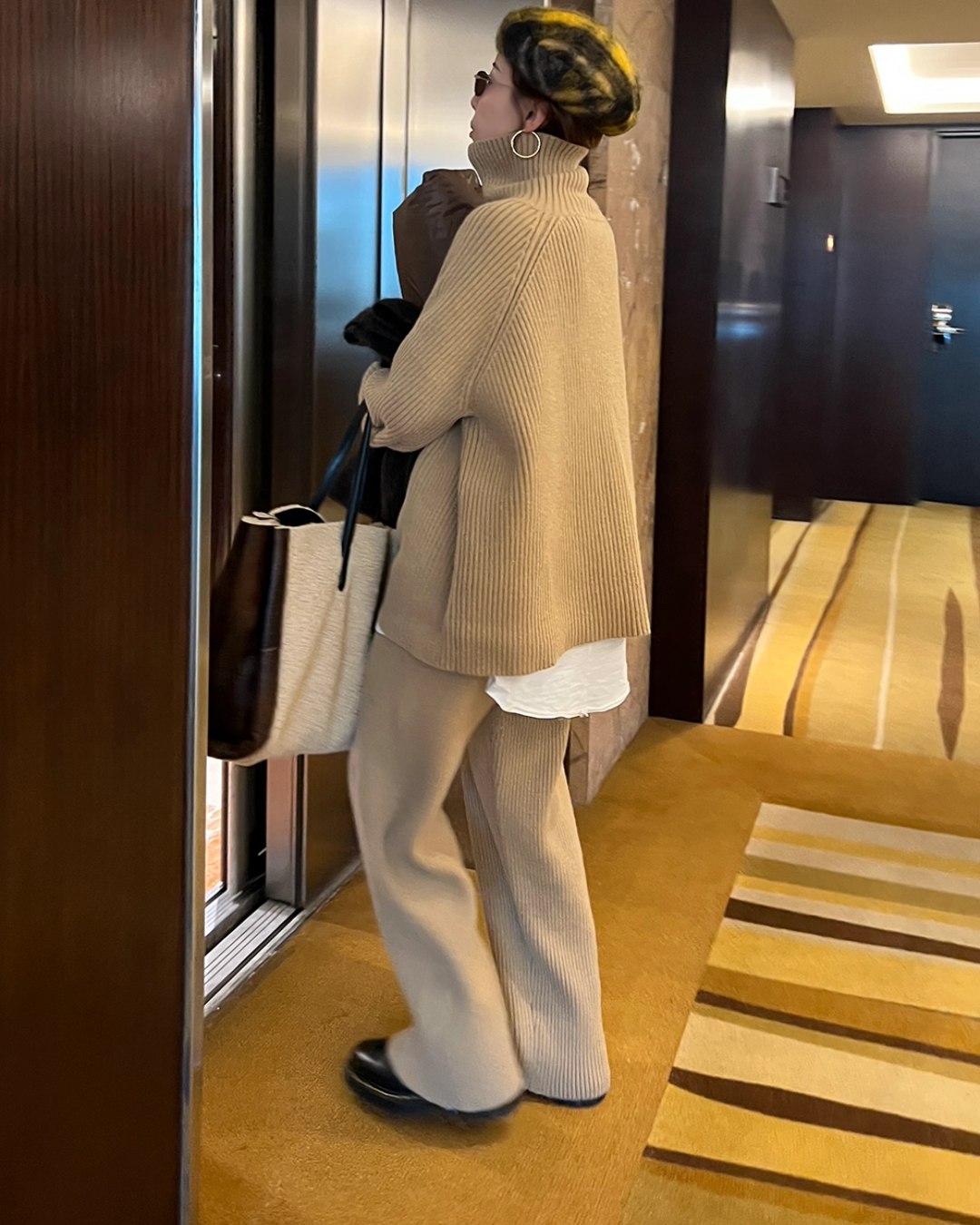 [In Stock/Only 1 Item] Urban Ribbed Knit Set_LCHK329