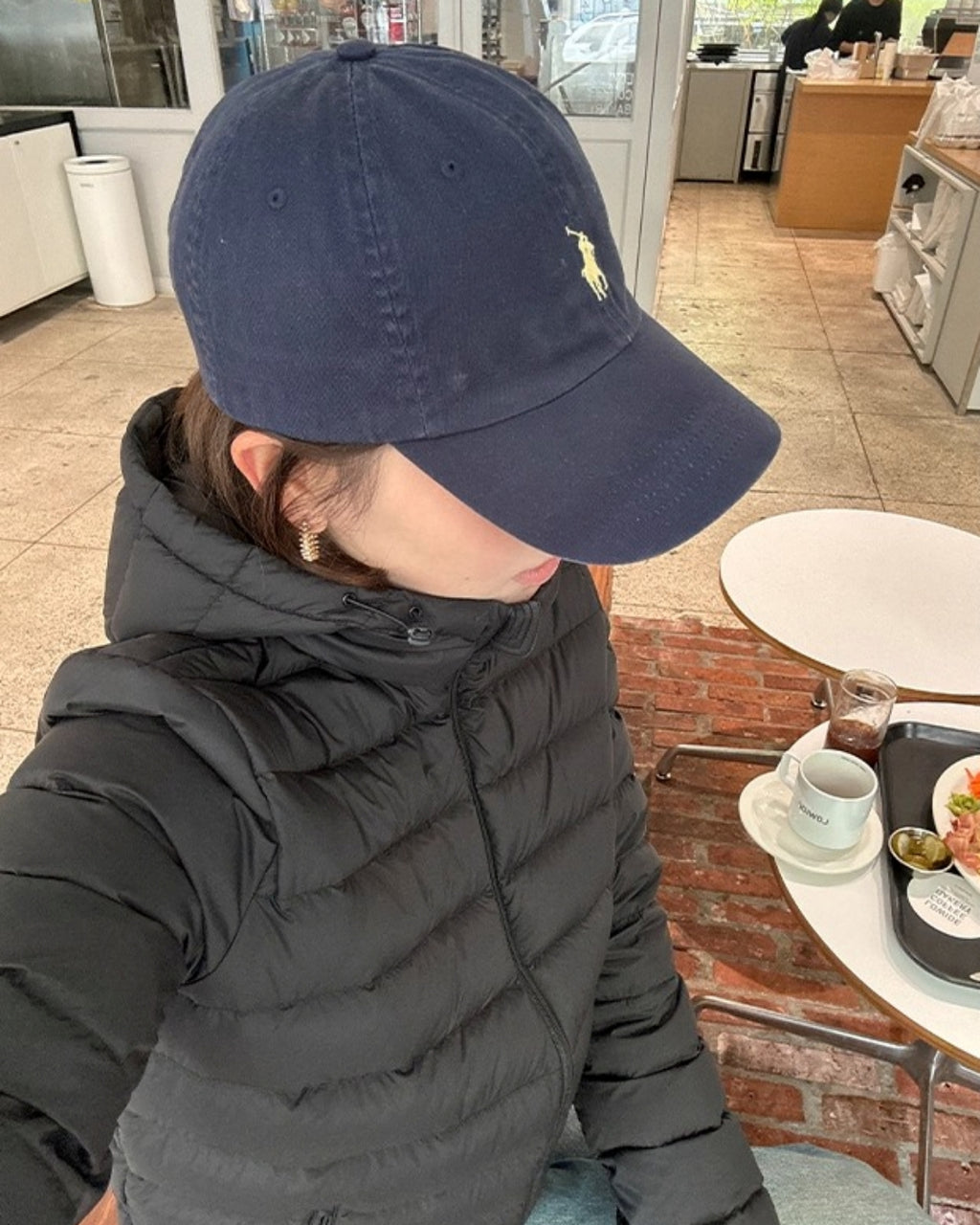 Light Slim Hooded Short Down Jacket_BDHL8028